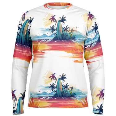 Chokefish™ Long Sleeve Every Day All Weather Surfboards Shirt Men's-003